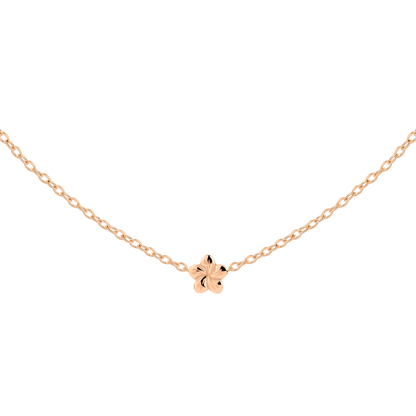 Floral Glow Choker Oro Rosa