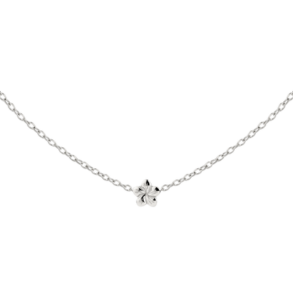 Floral Glow Choker Argento