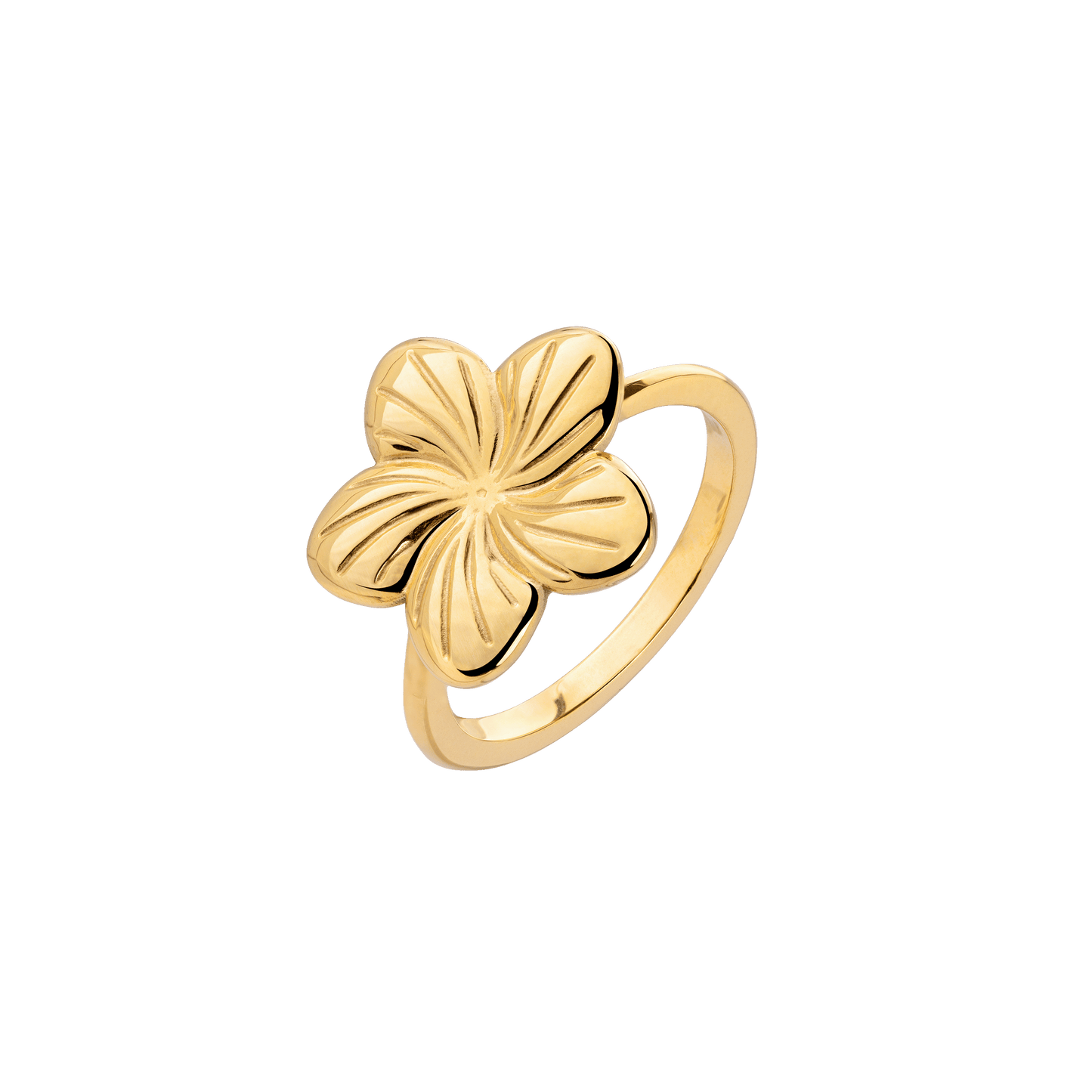Floral Glow Anello Oro