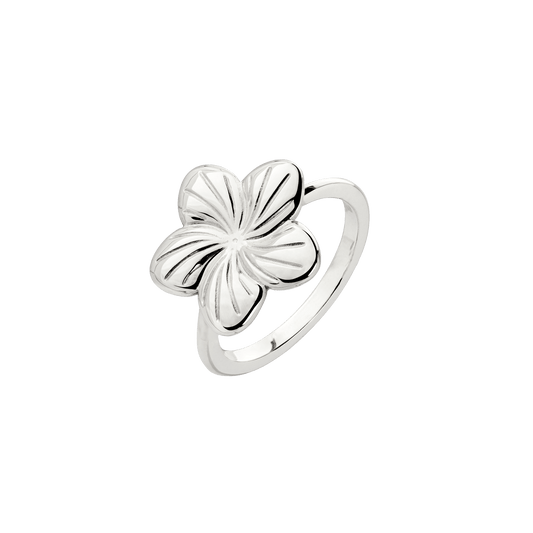Floral Glow Anello Argento