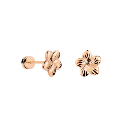 Floral Glow Orecchini Oro Rosa
