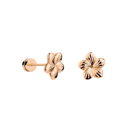 Floral Glow Orecchini Oro Rosa