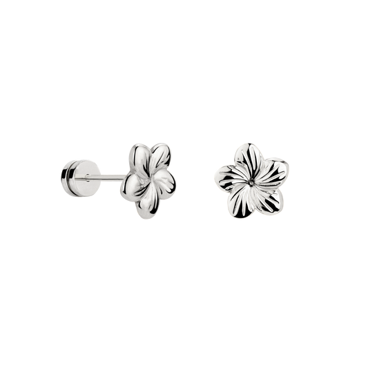 Floral Glow Orecchini Argento
