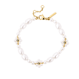 Flowery Pearls Bracciale Oro