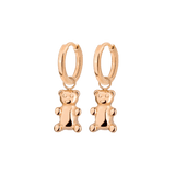 Fortune Bear Hoop Set Baby Oro Rosa