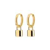 Lock in Hoop Set Small Oro