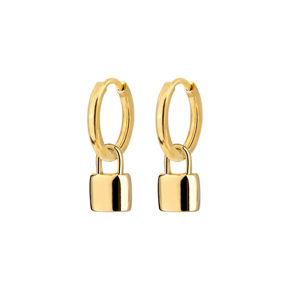 Lock in Hoop Set Small Oro