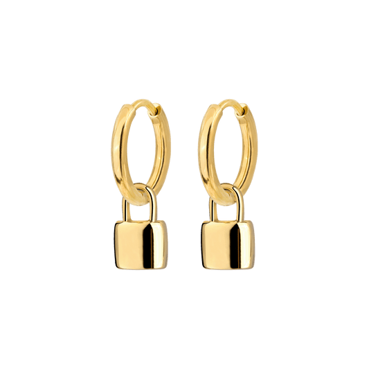Lock in Hoop Set Small Oro
