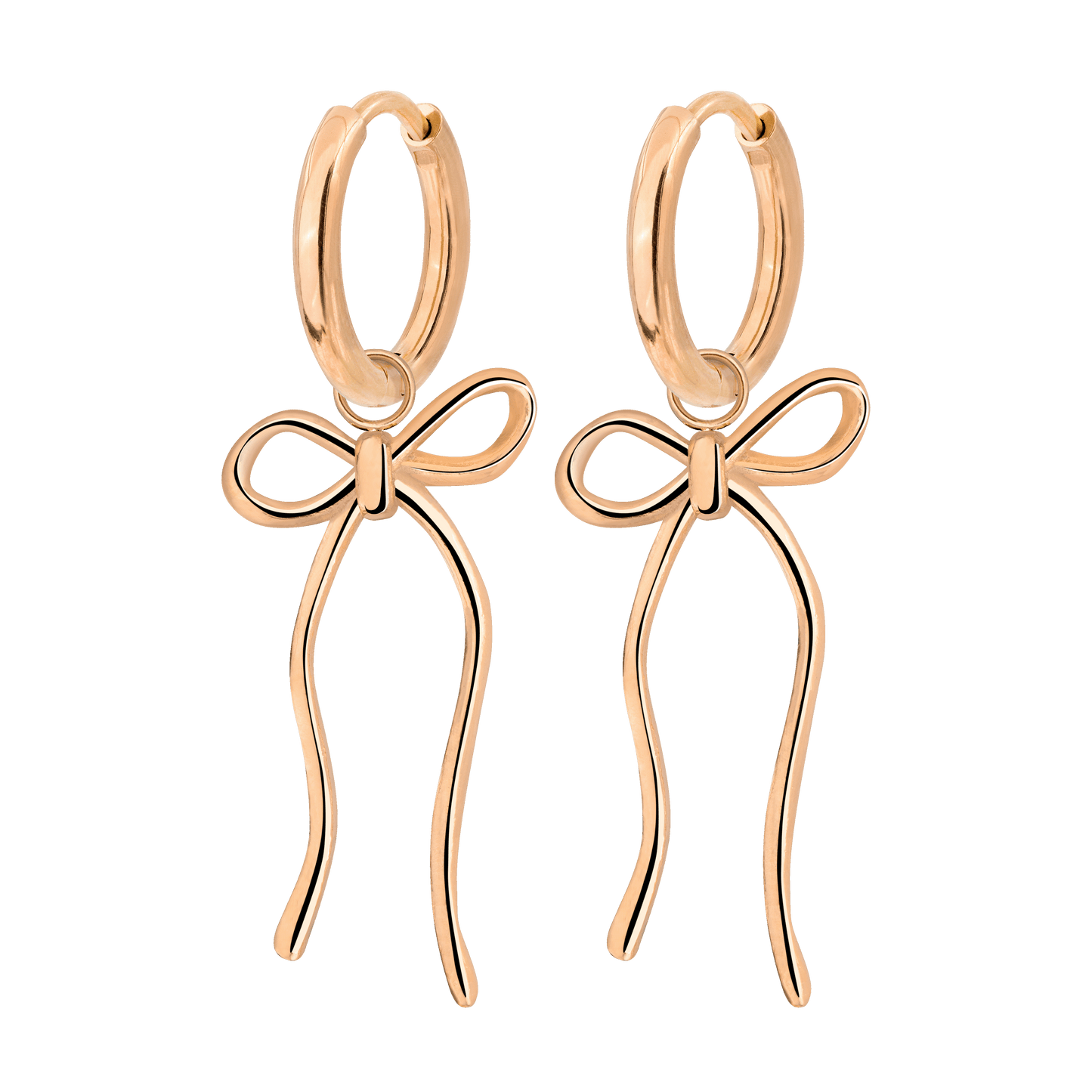 Lovely Loop Hoop Set Small Oro Rosa