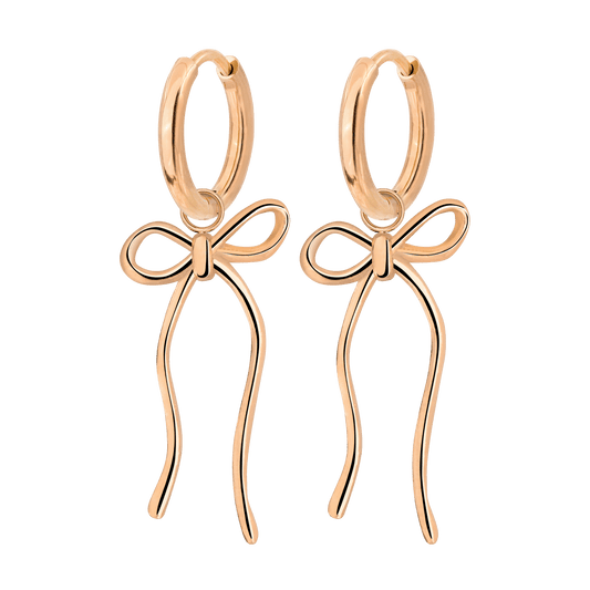 Lovely Loop Hoop Set Small Oro Rosa