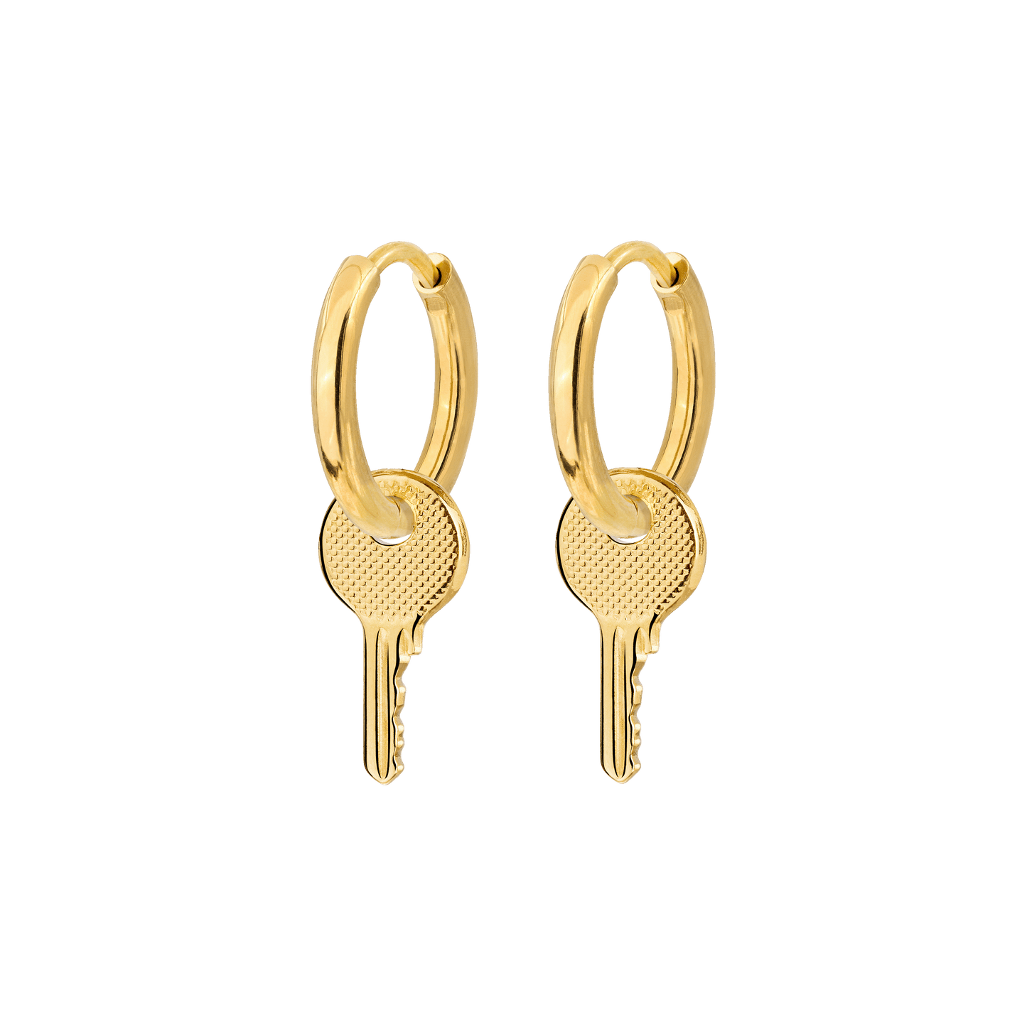 Low-key Hoop Set Small Oro