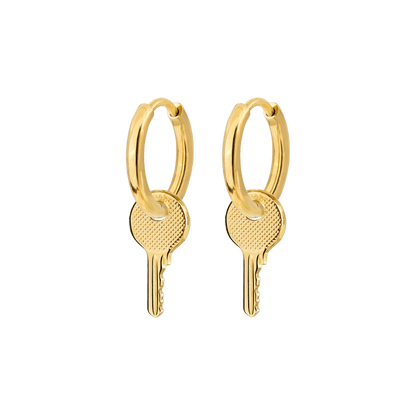 Low-key Hoop Set Small Oro