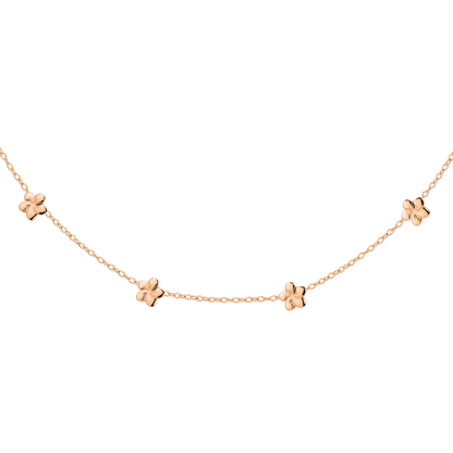 Meadow Choker Oro Rosa