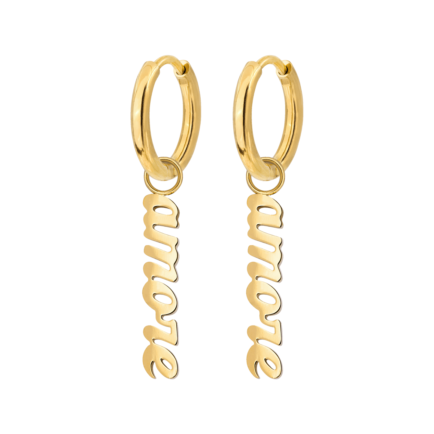 Amore puro Hoop Set Small Oro