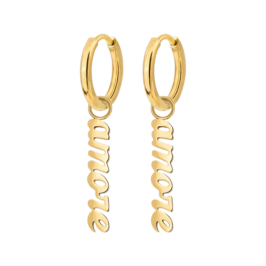 Amore puro Hoop Set Small Oro