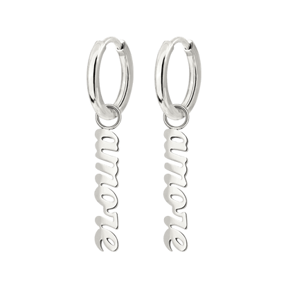 Amore puro Hoop Set Small Argento