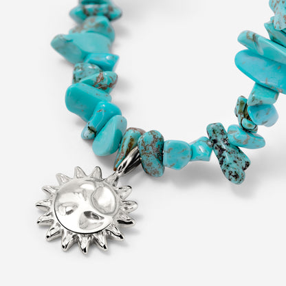 Blue Lagoon Collana Argento