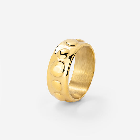 Boho Beads Anello Oro