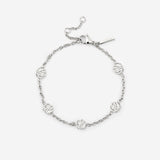 Boho Coin Bracciale Argento
