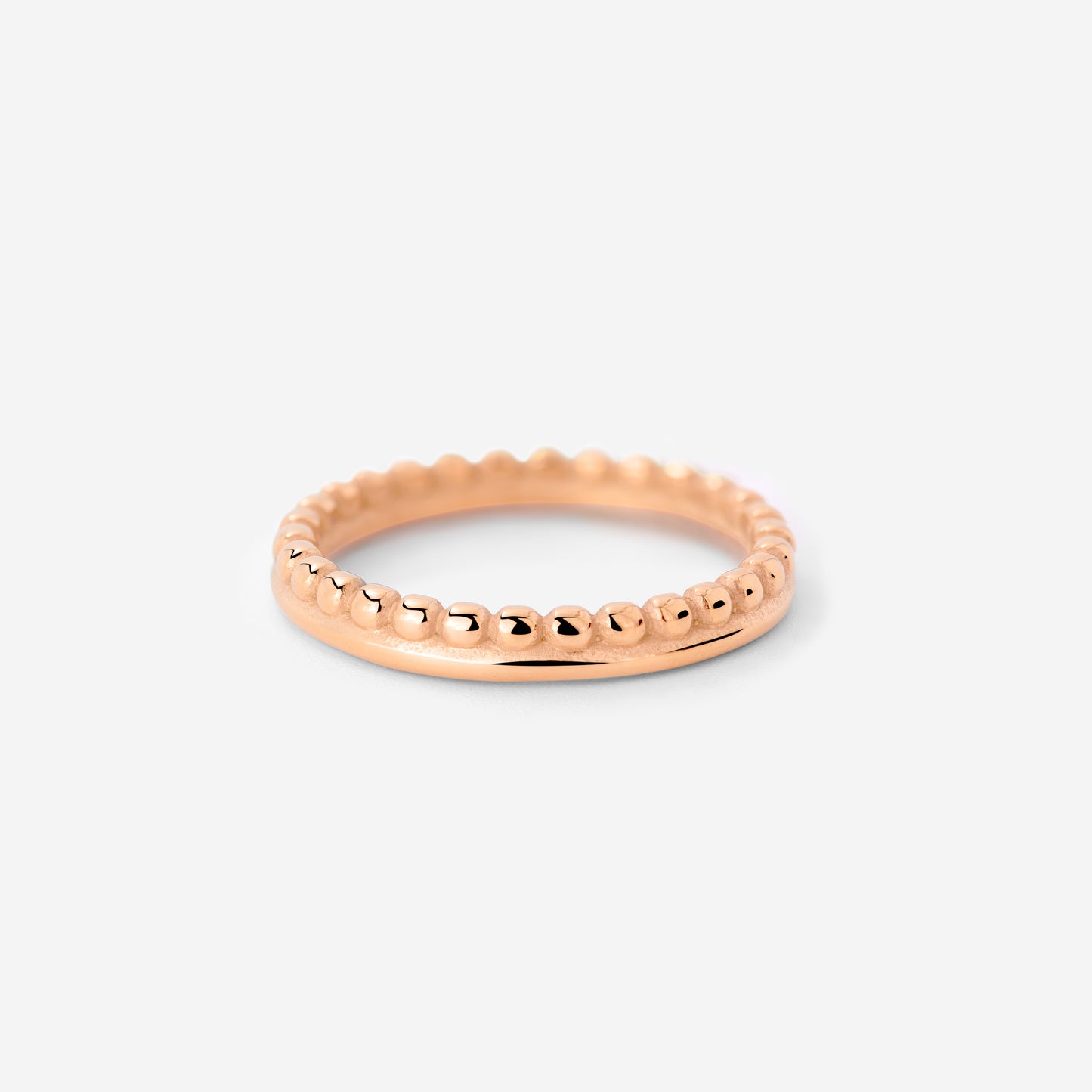 Boho Dots Anello Oro Rosa