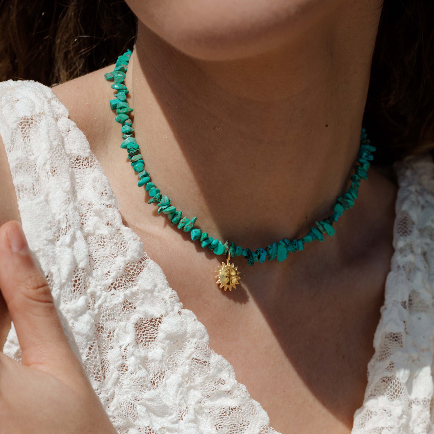 Blue Lagoon Collana Oro
