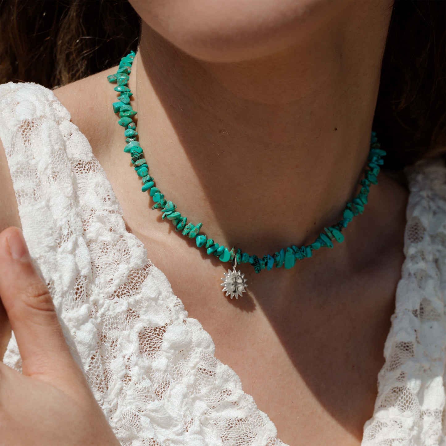 Blue Lagoon Collana Argento