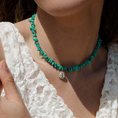 Blue Lagoon Collana Argento