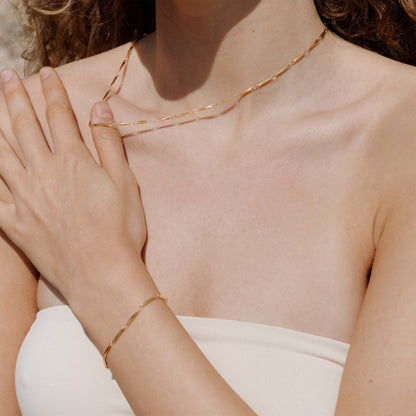 Curved Links Bundle Oro