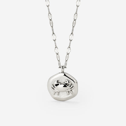Crab Chaser Collana Argento