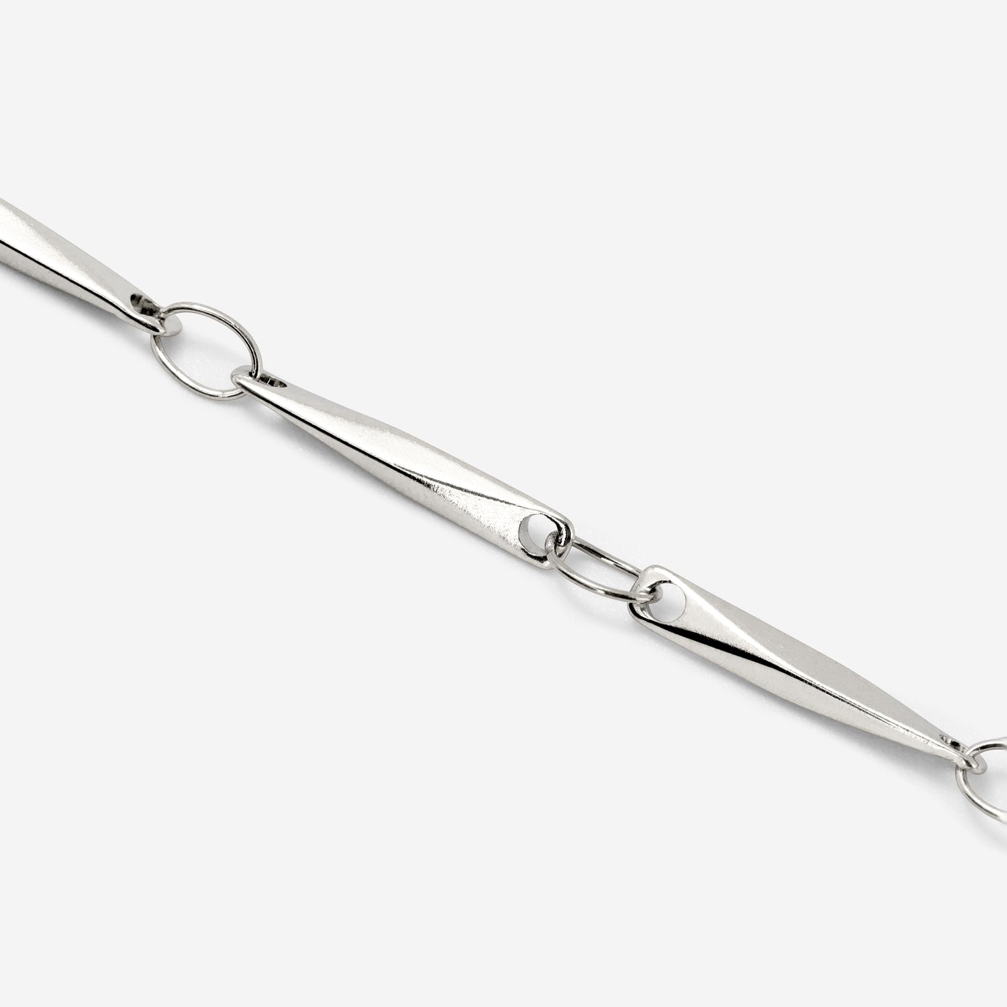 Curved Links Bundle Argento