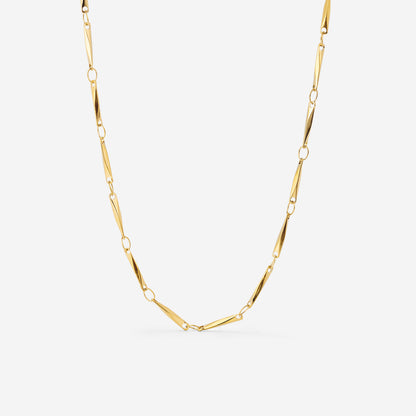 Curved Links Collana Oro