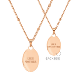 Eternal Bond Collana Oro Rosa