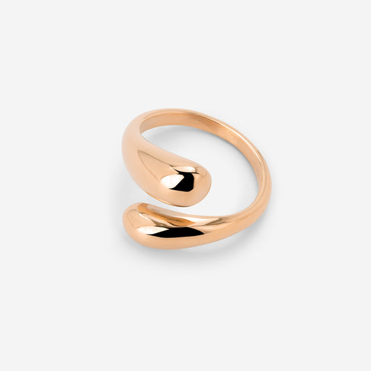 Gentle Embrace Anello Oro Rosa