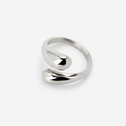 Gentle Embrace Anello Argento