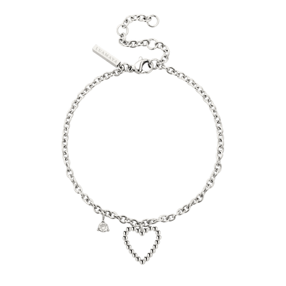 Heart of Gold Bracciale Argento