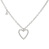 Heart of Gold Collana Argento