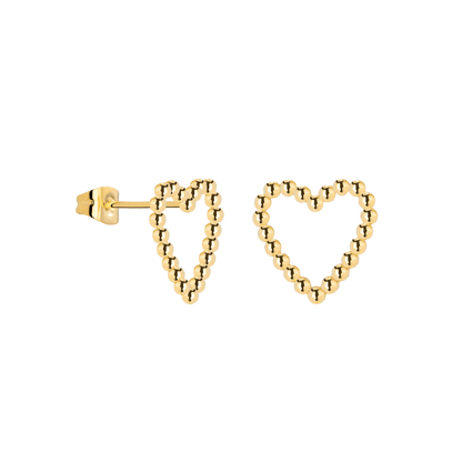 Heart of Gold Orecchini Oro
