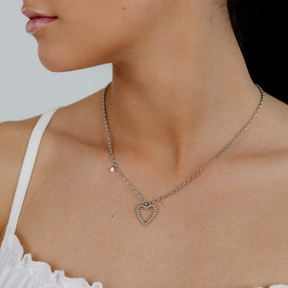 Heart of Gold Collana Argento
