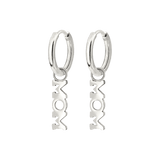 Mom Forever Hoop Set Small Argento