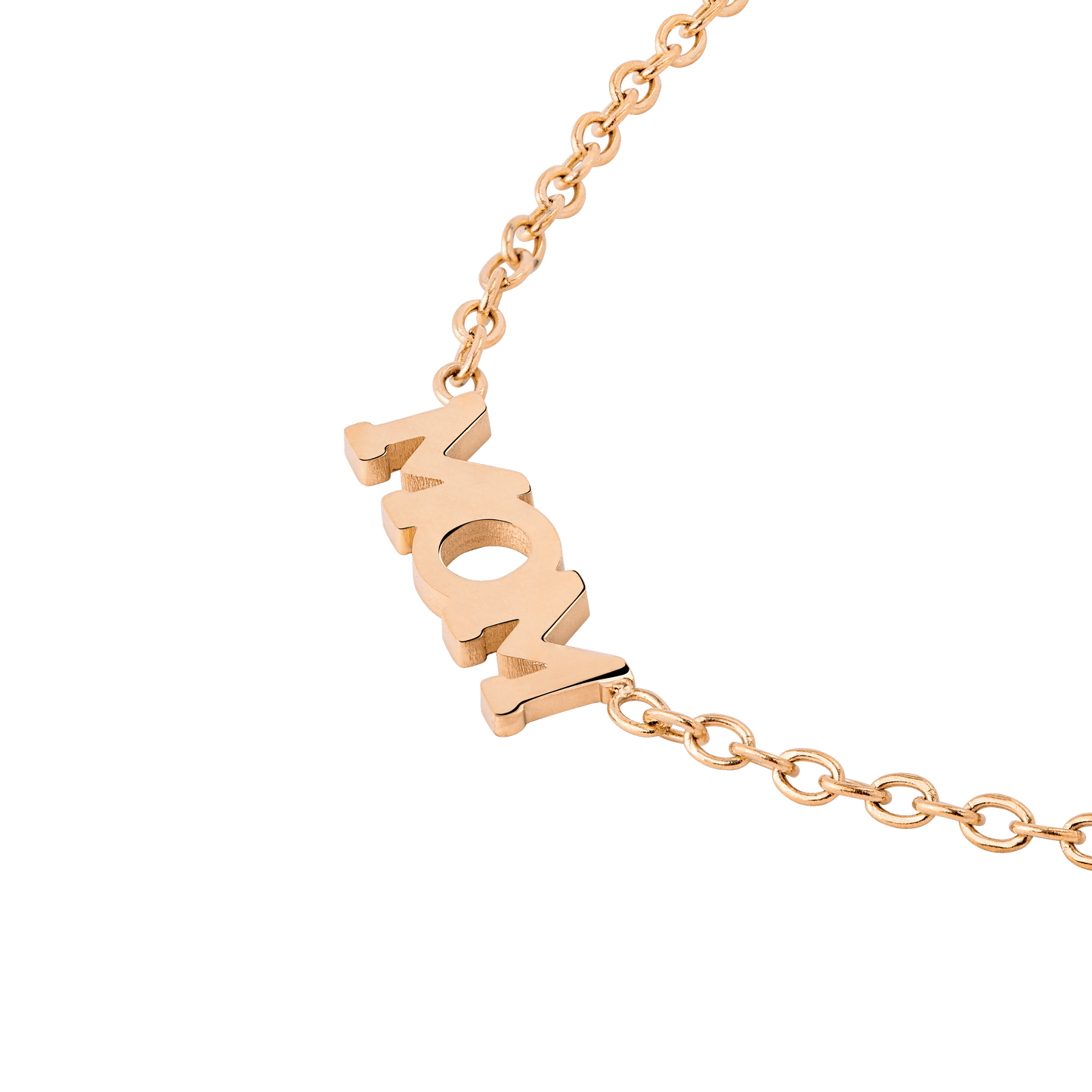 Mom Forever Collana Oro Rosa