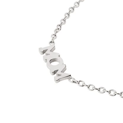 Mom Forever Collana Argento