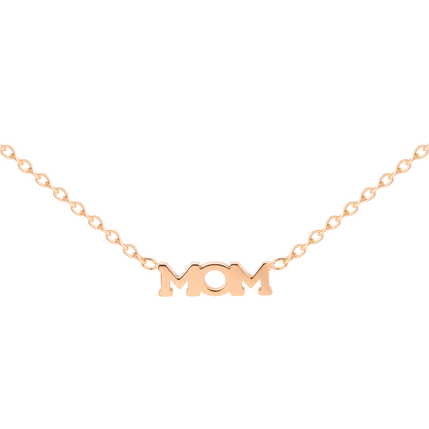 Mom Forever Collana Oro Rosa