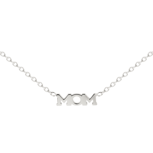 Mom Forever Collana Argento