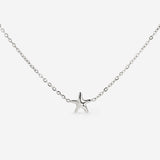 Sea Star Choker Argento