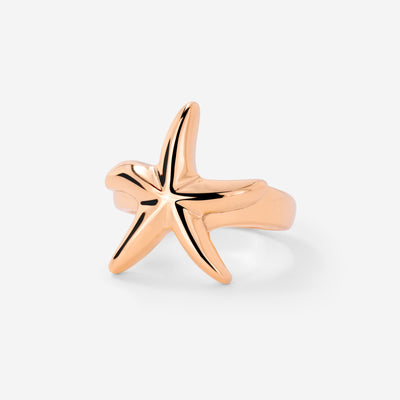Sea Star Anello Oro Rosa