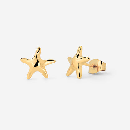 Sea Star Orecchini Oro
