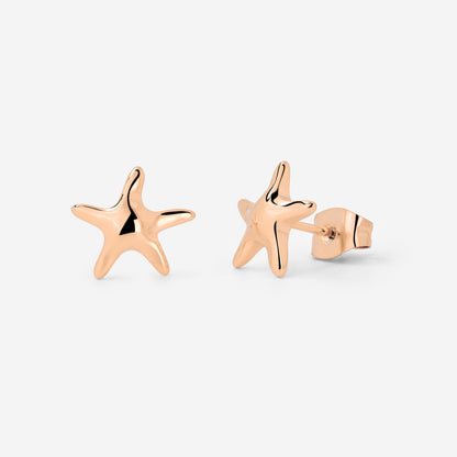 Sea Star Orecchini Oro Rosa