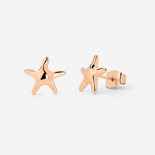 Sea Star Orecchini Oro Rosa