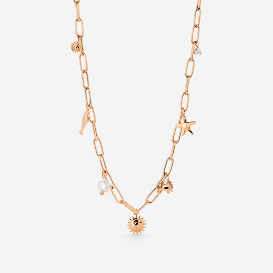 Seaside Treasures Collana Oro Rosa