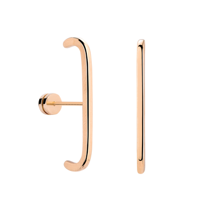 Soft Line Orecchini Oro Rosa